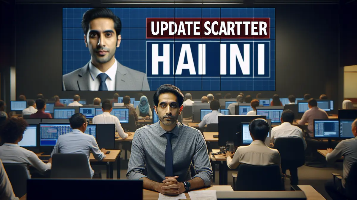 Update Scatter Hari Ini
